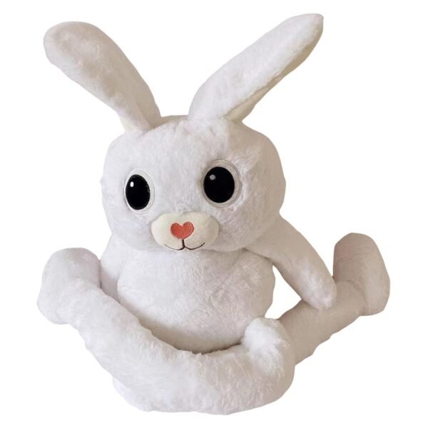 bnf® Long Ear Plush Bunny Cuddly Toy Stuffed Animal Toy for Boys Girls Kids White Baby | Toys for Baby | Plush Baby Toys - Image 3