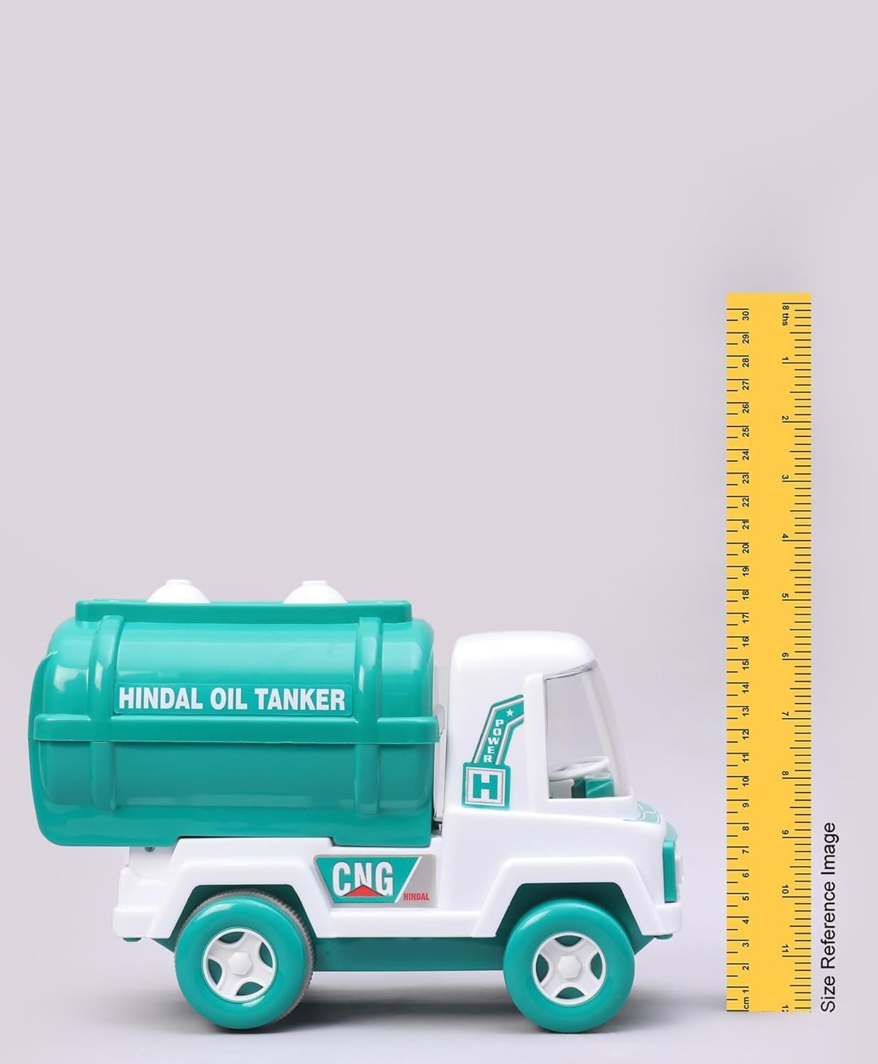 Hindal Oil Tanker Toy for Kids - Push and Go Toy | Friction Powered Durable Quality Material - Plastic | Indoor - Outdoor Play | Age 2 Years and Above (Oil Tanker) - Image 2