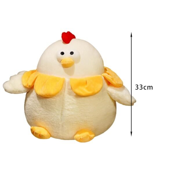 bnf® Cute Chick Hug Pillow Decoration Breathable for Dormitory Girls Boys Yellow 33cm Baby | Toys for Baby | Plush Baby Toys - Image 3