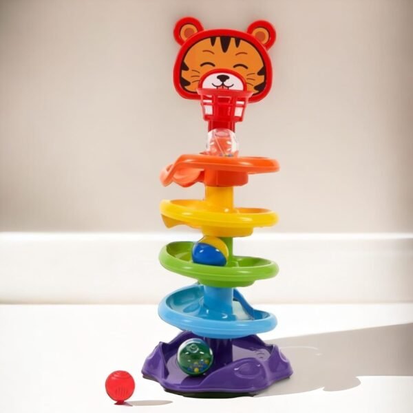 NEW PINCH 7 Ball Spiral Tower 2 Years Baby Activities Toys Child Toys 2-5 Years Toy for 1+ Years Activity Toys for 3+ Year Old Toddler Activity Toys - Image 2