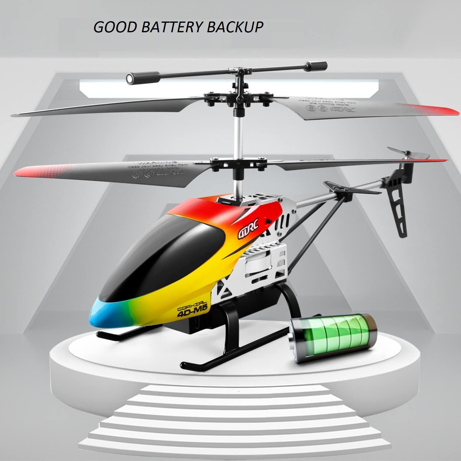 Jack Royal Remote Control Helicopter for Kids Altitude Hold 2.4GHz RC Helicopters with Gyro for Beginner Toys Indoor Flying with 3.5 Channel LED Light Multi Color - Image 3