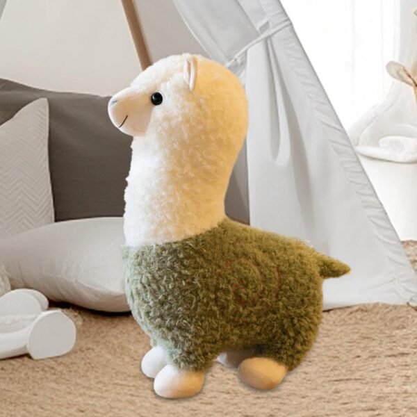 Toy Alpaca Stuffed Animals Ornament Companions Toy Children\'s Toy Plush Toy Doll Green 45cm - Image 6