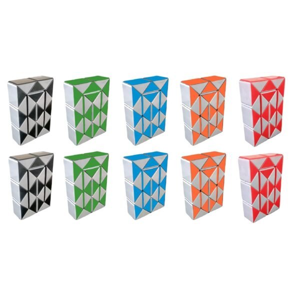 Birthday Popper Large Snake Puzzle - Set of 10 | Ideal for Birthday Return Gifts | Fun & Educational Twist Puzzle Toys,for All Ages