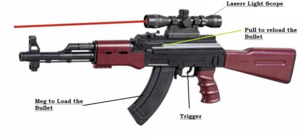 AGAS Plastic Weapon Toy Collection School Play Drama or Party Dress up Kids Toy Weapon Collection for Boys and Girls (Axe) - Image 3