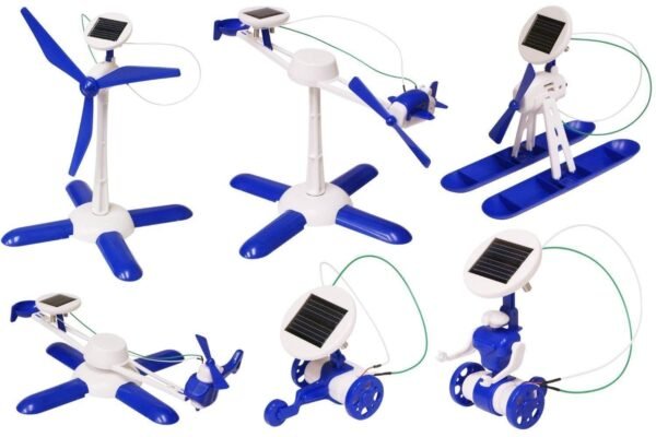 MUREN® 6 in 1 Solar Kit Series-2, Robot Toys for Kids, Learning Educational Science Kits, DIY Robot Kit Building Toys, Gifts for 8 9 10 11 12 13 Year Old Boys Girls - Image 3