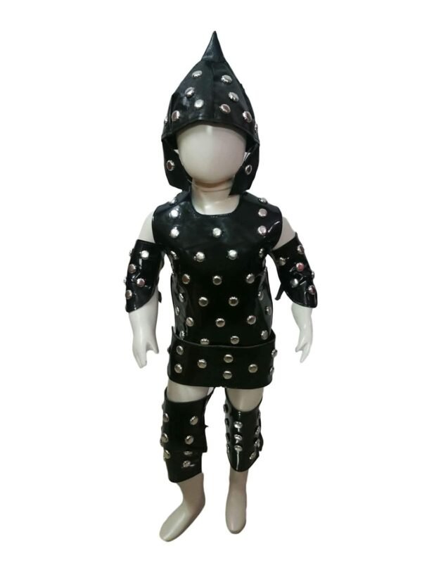 BookMyCostume Traditional Warrior Historical Indian Infantry Kids Fancy Dress Costume 7-8 years - Image 5