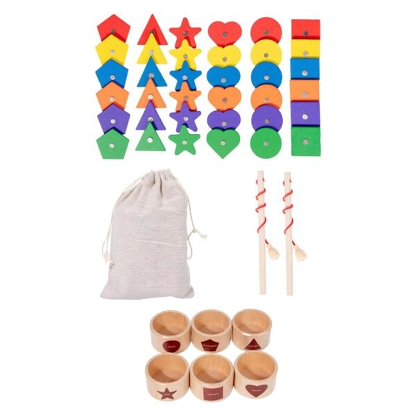 bnf® Color Shape Matching Toys Kids Fine Motor Toys Fishing Game Toy Learning Toy - Image 6