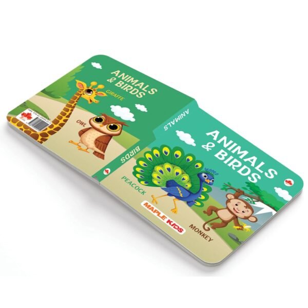 My First Learning Library for Kids - Boxset of Board Books - 8 Topics Gift Set for Kids (Illustrated) - Alphabet, Numbers, Animals and Birds, Colours and Shapes, Fruits and Vegetables - for Children Age 0 - 2 Years - Image 3