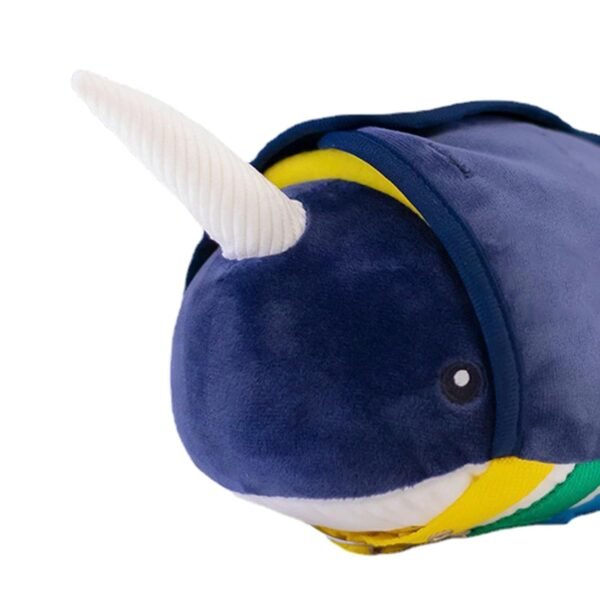 bnf® Narwhal Plush Toy Fine Motor Skills Narwhal Stuffed for Adults Kids Children - Image 3