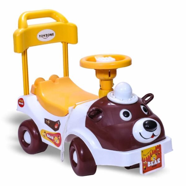 Toyzone Rider Car| Ride-on Baby Car |Toy Car|Push Car | Swing Car |Kids Power Wheel Ride on Car for Children/Kids |Toy Baby Car Suitable for Boys & Girls Multicolor (Bear Rider)