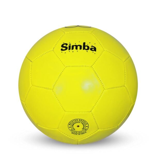 GRS Simba Synthetic Leather Kids-Zone-Sports Football Soccer Toy Ball for 3-8 Years Kids, Size 3 - Simba (Green) - Image 5