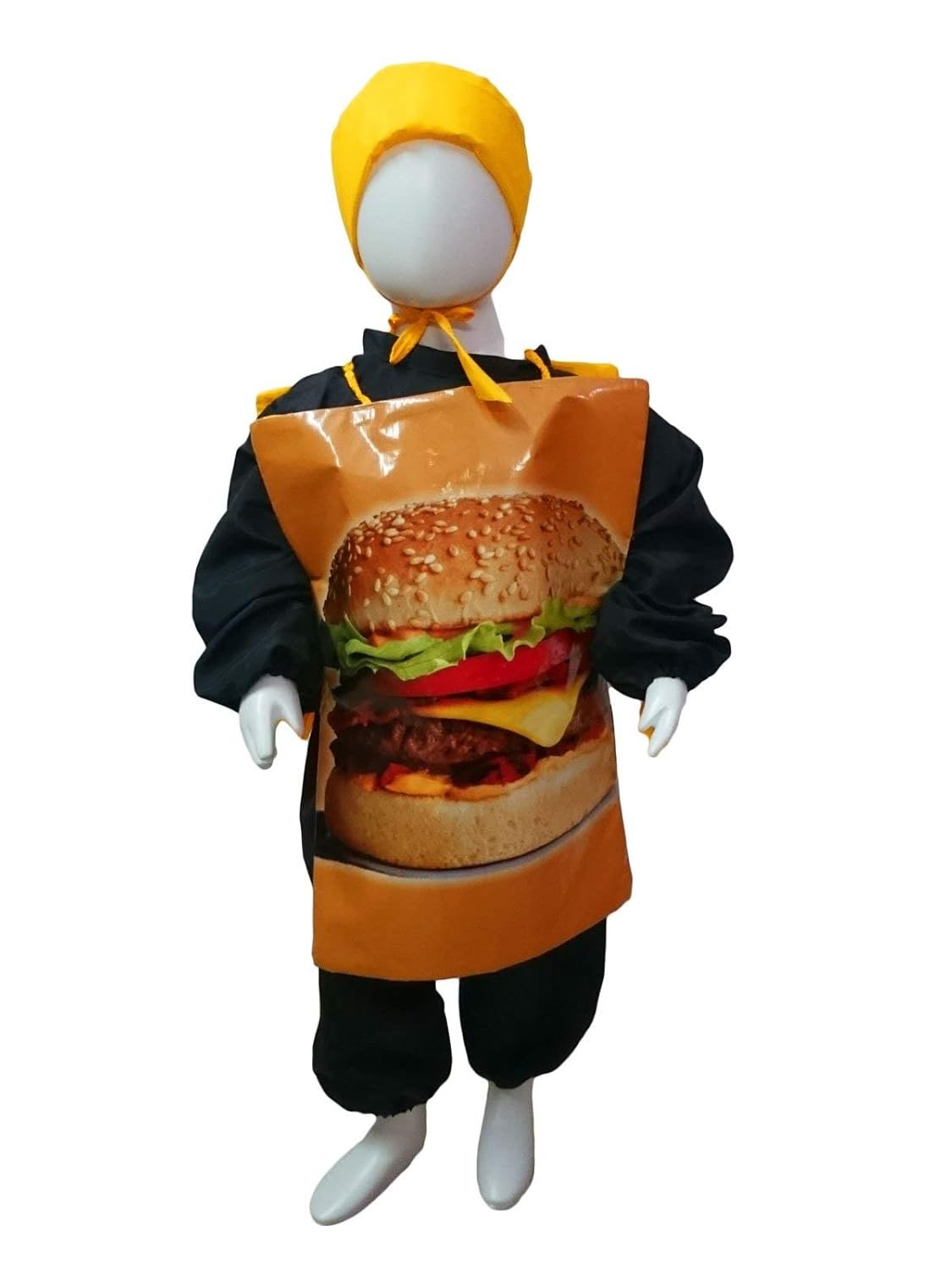 BookMyCostume Burger Fast Food Kids Fancy Dress Costume 6-7 years