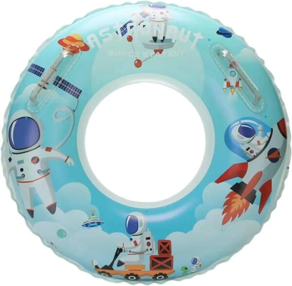 Unicorn Swim Ring Rainbow Horse Pool Swim Ring Naruto Pool Inflatable Water Ring Toys for Kids and Adults - (80 CM, Queen) - Image 6