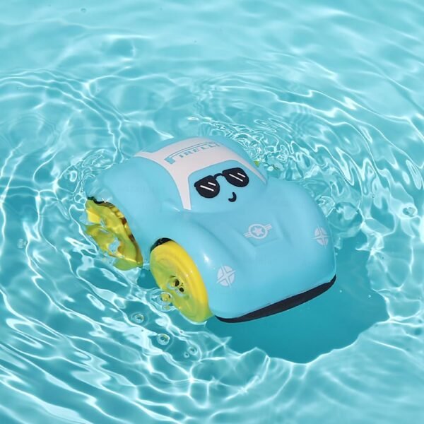 Bath Toys Water Toys for Kids Bath Swimming Car Baby Bath Toys Wind Up Water Floating Toys Bathtub Water Toys for Toddlers(1 pc ,Random Color) - Image 3