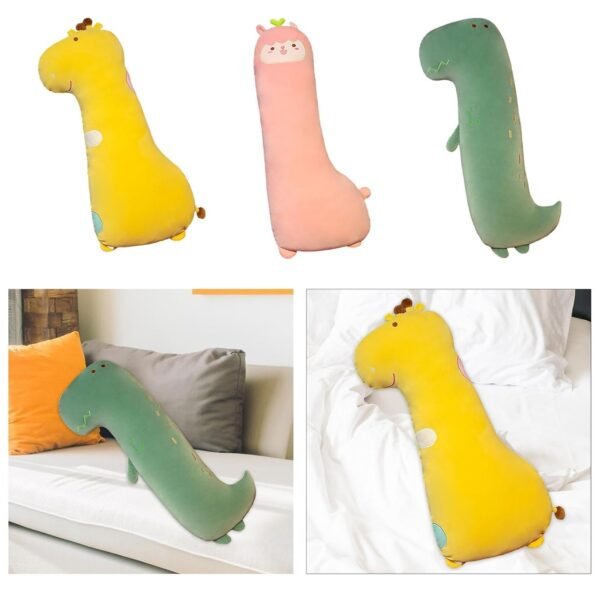 bnf® Snuggling Plush Pillow 80cm Cute Long Animals Pillow for New Year Boys Girls Giraffe - Image 4