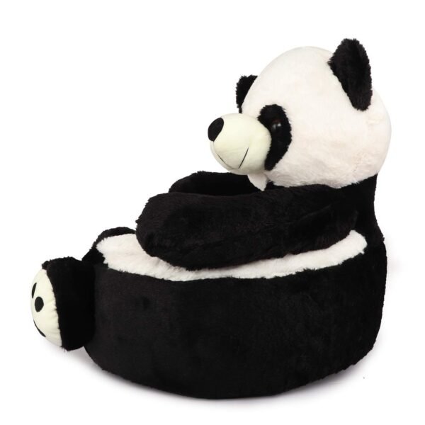 Webby Plush Sitting Panda Armchair with Backrest | Cushion Comfortable Seat, Soft Toy for Kids (1-3 Years) - Image 3