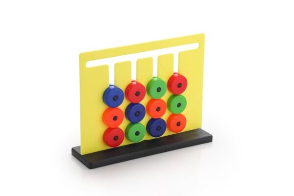 Learning Colour And Pattern Matching Montessori Slide Puzzle Game For Kids, Multicolor - Image 2