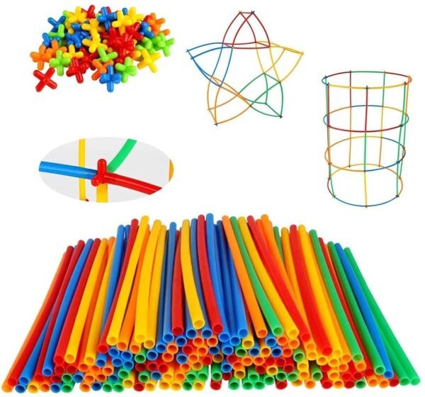 Building Blocks Toy Set for 3-8 Years Old Kids Boys & Girls,Multicolor,90+ Piece