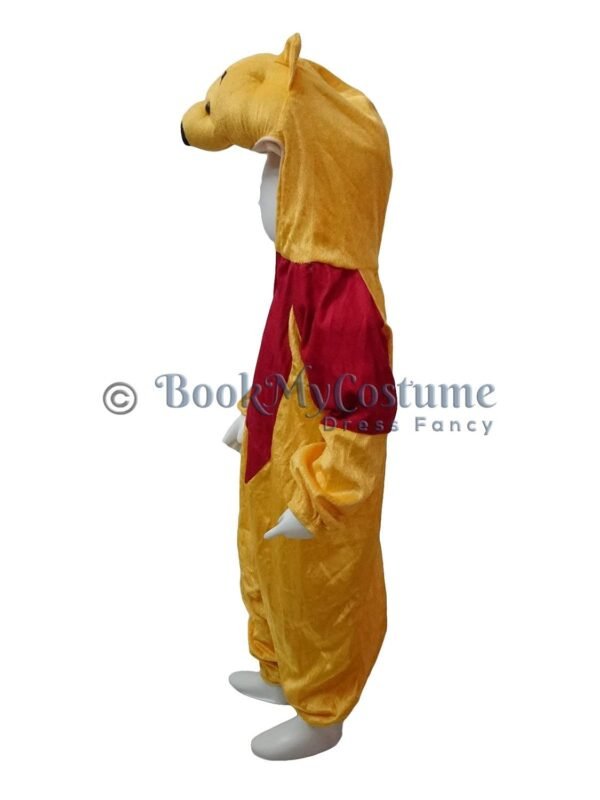 BookMyCostume Winnie Bear Cartoon Kids Fancy Dress Costume 3-4 years - Image 2