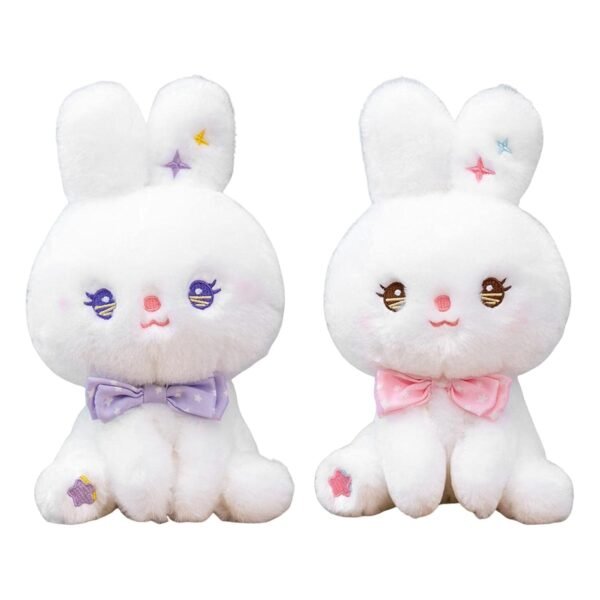 bnf® 22cm Cute Stuffed Rabbit Plush Cushion for Kids Children Birthday s Pink Baby | Toys for Baby | Plush Baby Toys - Image 5