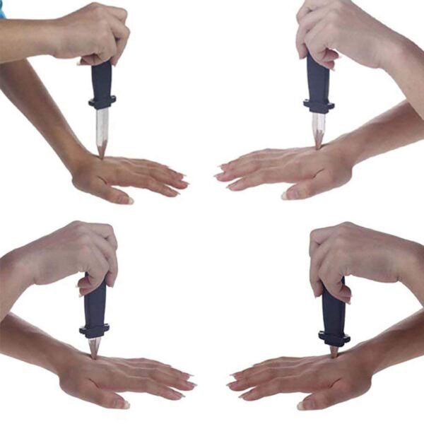 KANAbee Fake Prank Tricky Knife Digger Practical Jokes Toy for Kids and Adults Pack of 1 - Image 3
