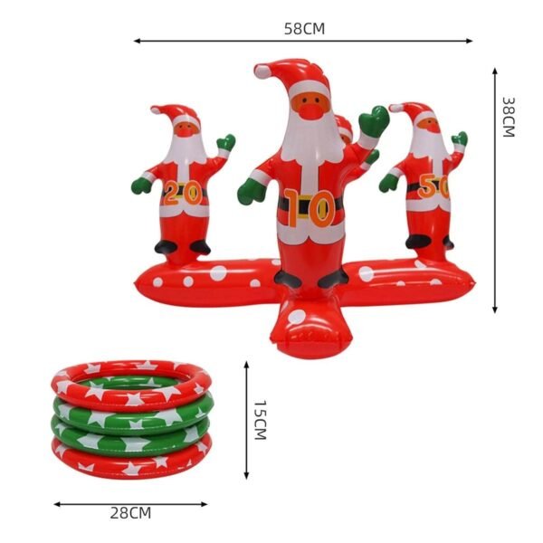 Toy PVC Material Ferrule Toy Party Favors Toss Game for New Year Kids Children No Inflator - Image 2