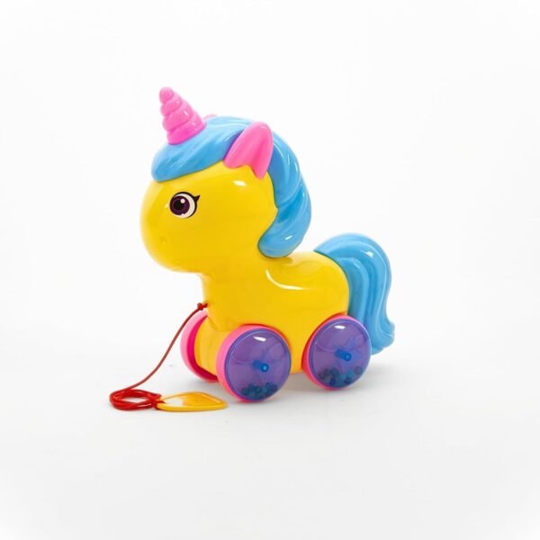 Pull Along Toy for 1+ Years Old Moo Moo Cow Pull Along Child Toys 2-5 Years- Brown - Image 5