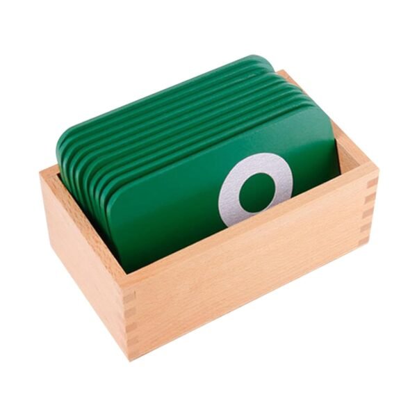 Toy Number Cards Safe with Box Educational Tool for Toddlers Boys 0-2 Years Old Professional
