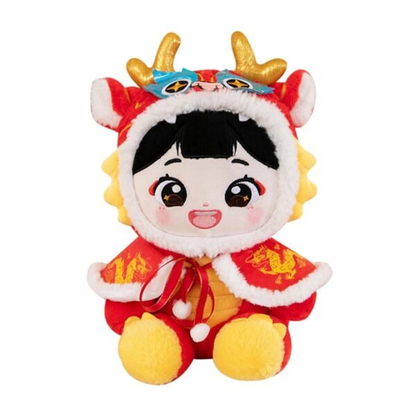 bnf® Chinese New Year Plush Toy Soft Handmade Stuffed Animal Toy for Parties Room Girl - Image 4