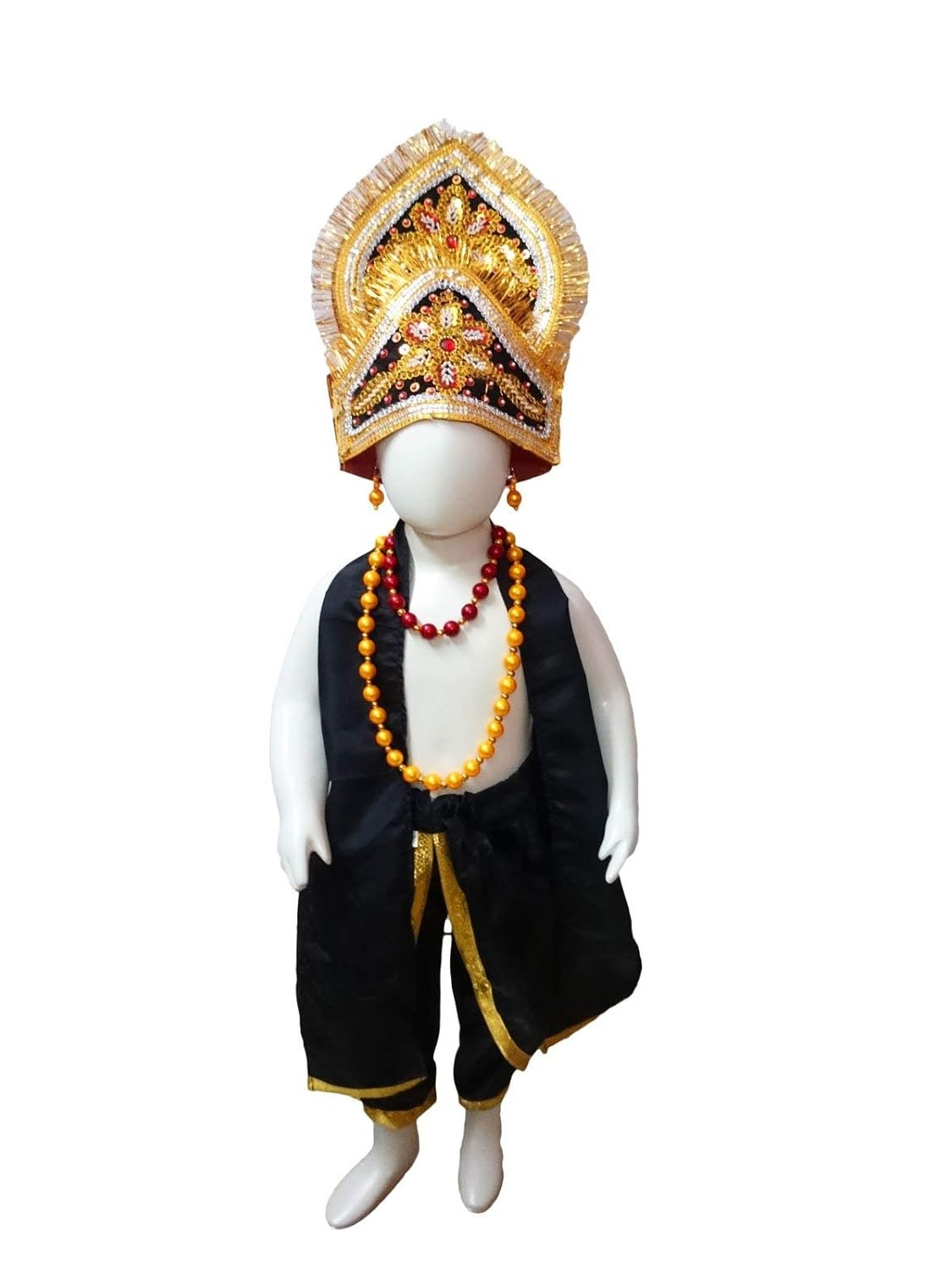 BookMyCostume Kansa Evil Mama Janmashtami Kids Fancy Dress Costume - Image 3