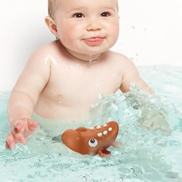 SUPER TOY Bath Toys, Cute Swimming Turtle Baby Bath Tub Toys for Toddler 1-5, Water Pool Floating Wind Up Toys for 1 Year Old Boy Girl Gifts, Infant Toddlers Kids Bathtub Toys, 3 Pack - Image 6