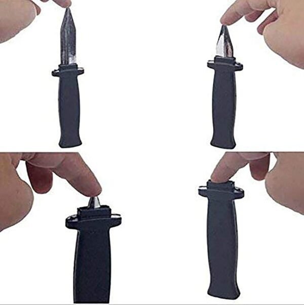 KANAbee Fake Prank Tricky Knife Digger Practical Jokes Toy for Kids and Adults Pack of 1 - Image 4