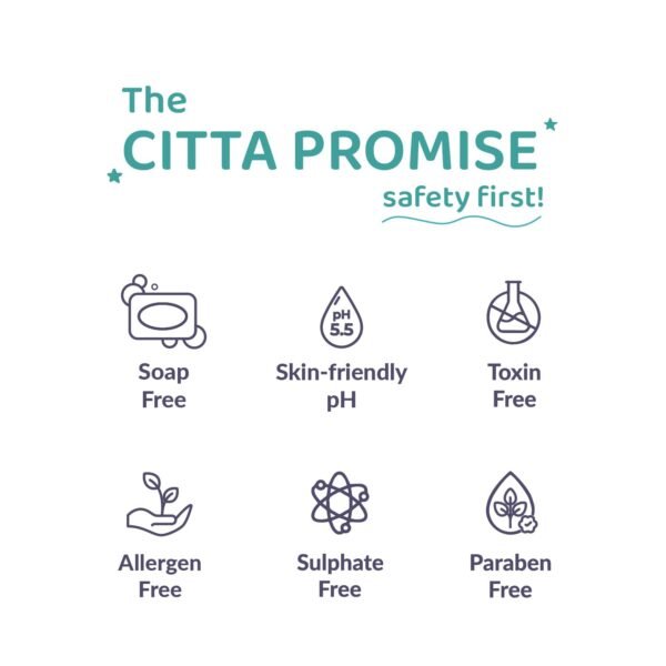 CITTA Gentle Baby Bathing Bar for Sensitive Skin | Newborn & Kids | Cleansing & Moisturizing | 100% Soap Free, Tear-Free,75 gm - Image 5