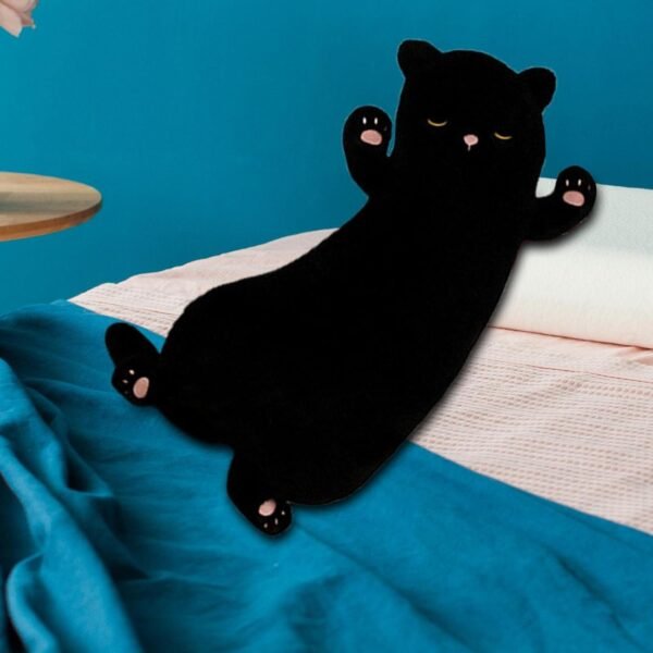 bnf® cat Plush Pillow Sofa Cushion Birthday for Kids Children Black Baby | Toys for Baby | Plush Baby Toys - Image 2