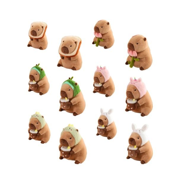 bnf® Capybara Stuffed Animal Plush Accompany Sleep Toy for Adults Kids Boys Girls Bread 30cm - Image 3