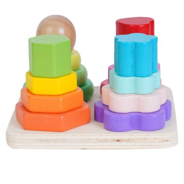 Wooden Geometry Colour Recognition Shape Sorters Toys for Kids Kids Toys Kids Games Indoor Games Kids Toys for 2-5 Years Kids Games Toys for 3 Year Old Boy Toys for 3+ Year Old boy (2) - Image 4