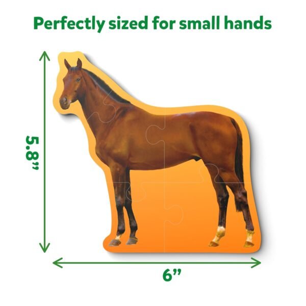 Skillmatics Step by Step Puzzle - 40 Piece Farm Animal Jigsaw & Toddler Puzzles, Educational Montessori Toy for Boys & Girls, Gifts for Kids Ages 3, 4, 5 and Up - Image 3