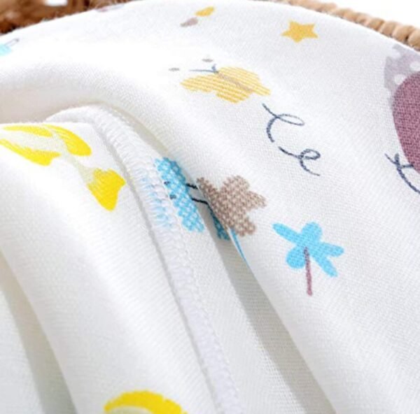 Cotton Small Size Face Towel 400 GSM/Extra Soft And Super Absorbent Face Towels For Women\'s, Kids And Newborn Babies (25 x 25 CM) -Set of 6/2 - Image 3