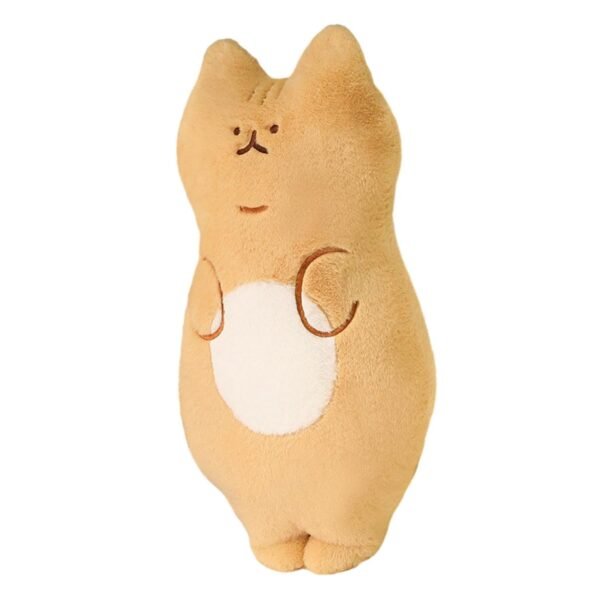 bnf® Cat Plush Toy Standing Adorable Plush Stuffed Cat Toy for Boys Children Kids Yellow - Image 4