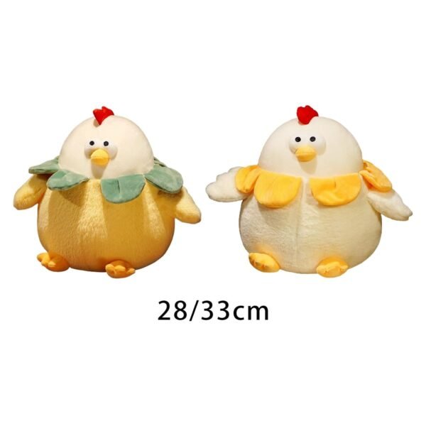 bnf® Cute Chick Hug Pillow Decoration Breathable for Dormitory Girls Boys Green 28cm Baby | Toys for Baby | Plush Baby Toys - Image 4