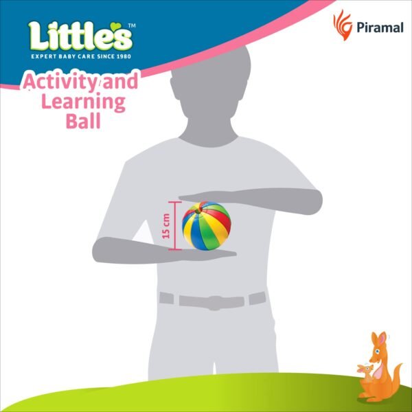 Little’s Activity and Learning Ball for kids | Learning Activity Toys for Kids | Multi-Colour Toddler Activity toys for 1 year old+ | Baby Toys | Infant and Preschool Toys - Image 2