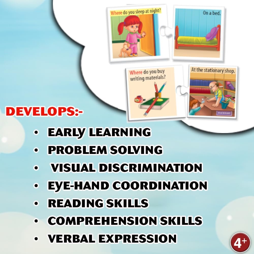 Creative Educational Aids P. Ltd. Let S Find Out Where Puzzle (Multicolor, 54 Pieces) - 4 Years & Above - Image 3