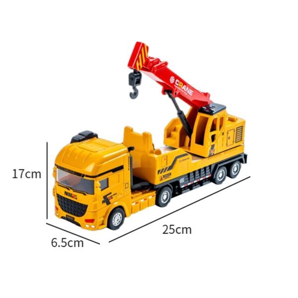 MYADDICTION Friction Powered Vehicle Pull Back Car Model for Children 3-7 Years Old Boys C - Image 3