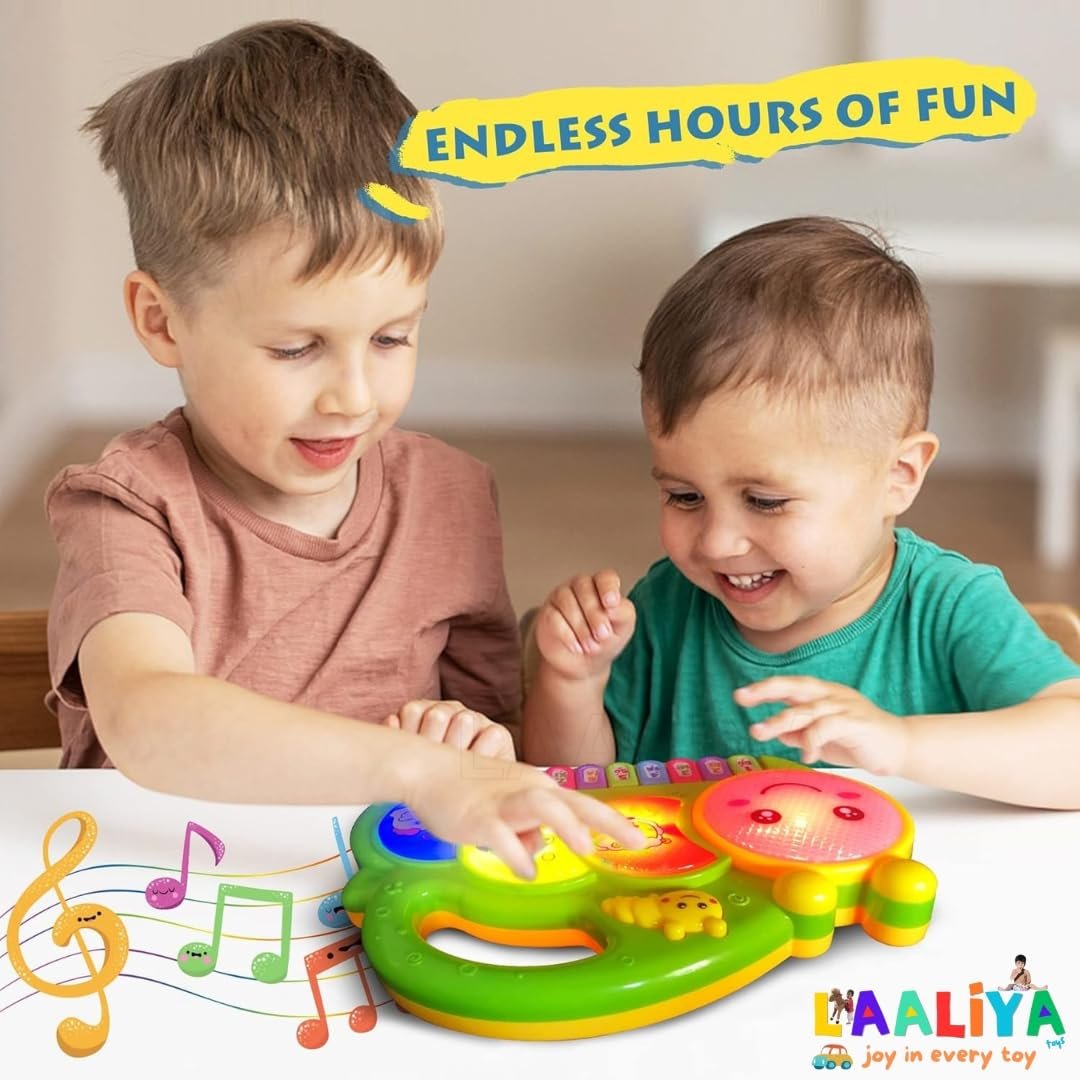 Piano for Kids 5 Years Sound Drum Piano for Kids of Age 2-5+ Piano Keyboard Kids Rhymes Musical Toys Piyano Drum Keyboard Musical Pino Kids Piano for 2-5 Years Paino Mini Piano Baby Drums - Image 2