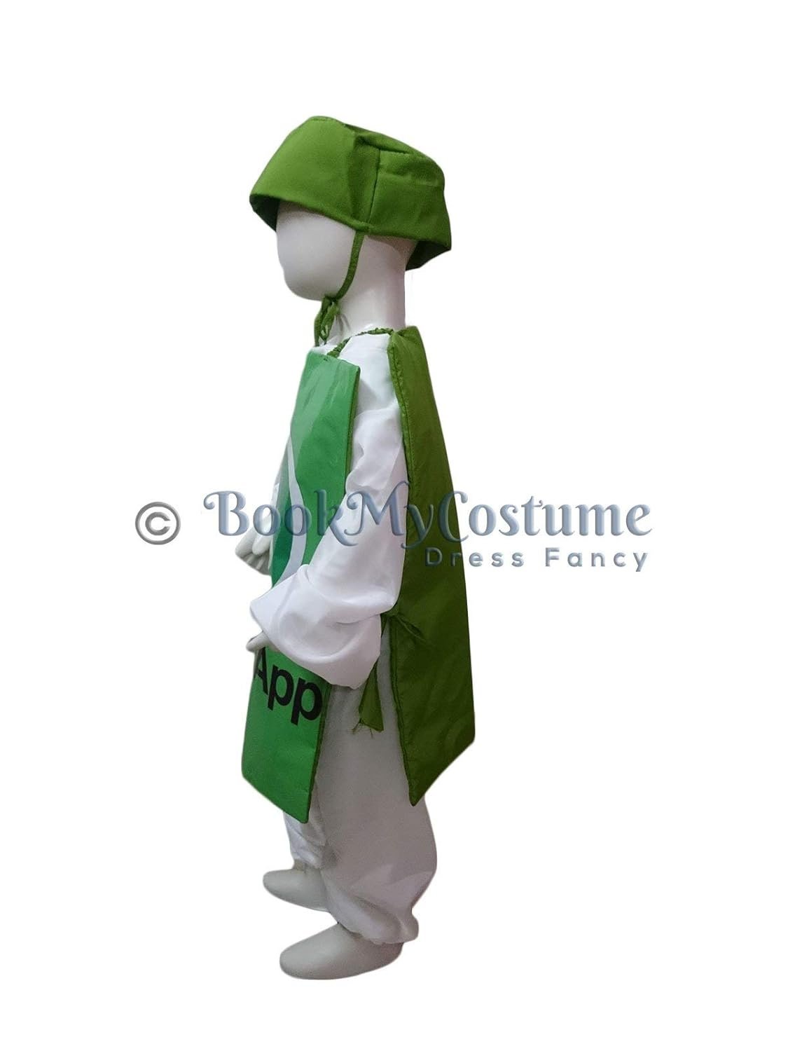 BookMyCostume Green Social Media Messaging Technology Kids Fancy Dress Costume 6-7 years - Image 4
