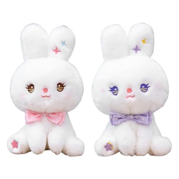 bnf® 22cm Cute Stuffed Rabbit Plush Cushion for Kids Children Birthday s Pink Baby | Toys for Baby | Plush Baby Toys - Image 4