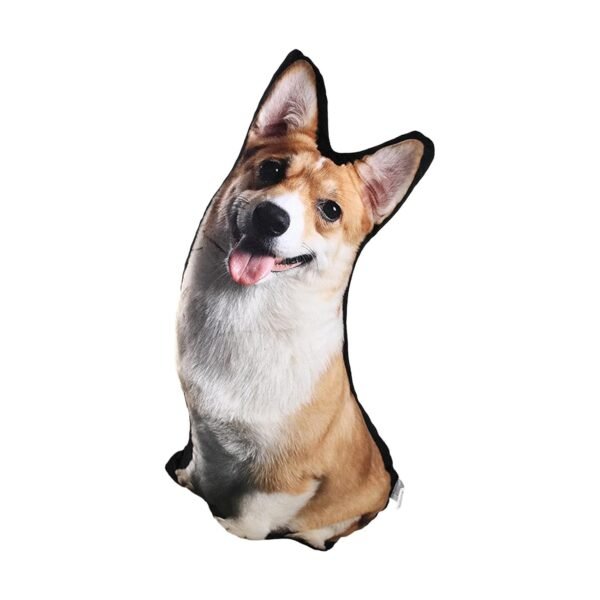 bnf® Simulation Plush Pillow Funny Kids Accompany Toys for Office Kids Room Couch Corgi