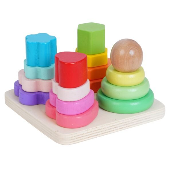 Wooden Geometry Colour Recognition Shape Sorters Toys for Kids Kids Toys Kids Games Indoor Games Kids Toys for 2-5 Years Kids Games Toys for 3 Year Old Boy Toys for 3+ Year Old boy (2)