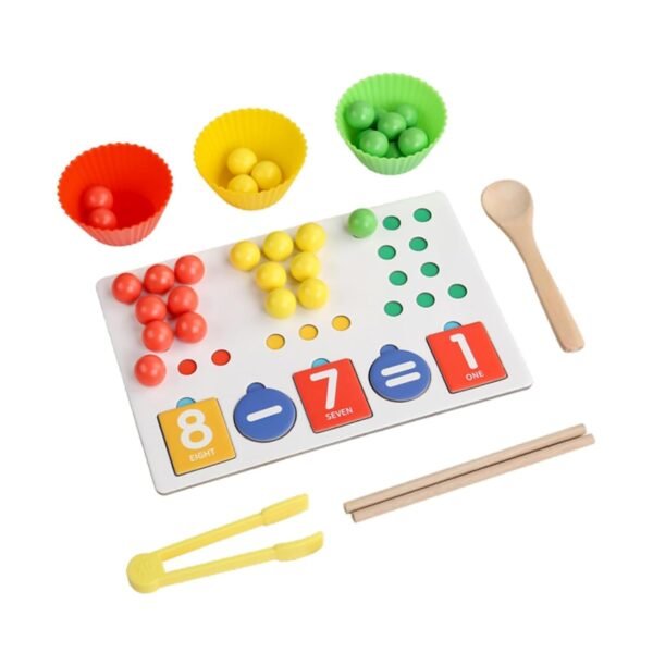 Toy Clip Bead Game Fine Motor Skill Toy Montessori Toy for Children Kindergarten - Image 6