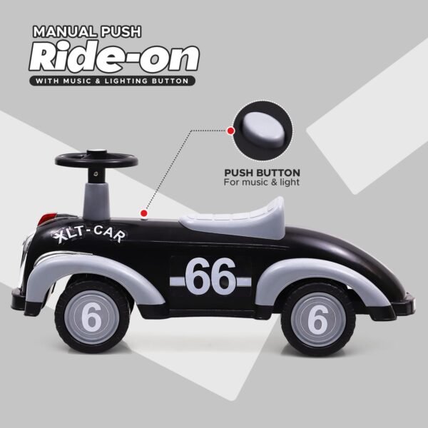 NHR Ride on Car Kids Play Ride on Toys PP Plastic 4 Wheel Magic Baby Slide Car - Image 6